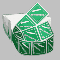 Non-Flammable Gas Class 2.2 Mini Flag Marking for Bill of Lading and Shipping Documents