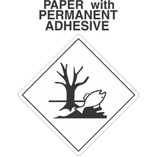 Environmentally Hazardous Marking Paper Labels