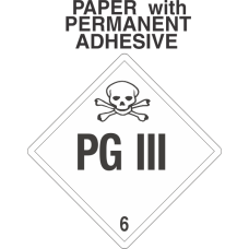 PG III 6.2 Paper Labels