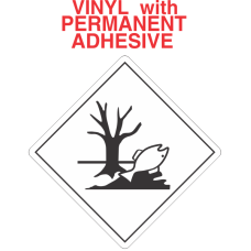 Environmentally Hazardous Marking Vinyl Labels