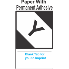 (Blank) Limited Quantity Proper Shipping Name (Extended) Paper Labels (With Y)