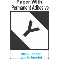 (Blank) Limited Quantity Proper Shipping Name Paper Labels (With Y)