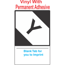 (Blank) Limited Quantity Proper Shipping Name (Extended) Vinyl Labels (With Y)
