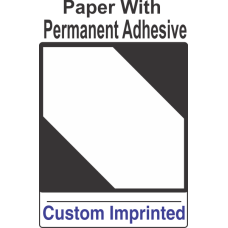 Limited Quantity Custom Imprinted Shipping Name Paper Labels (Without Y)