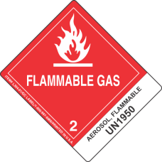 Aerosol, Flammable UN1950