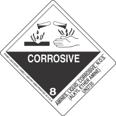 Amines, Liquid, Corrosive, N.O.S. (Alkyl Ether Amine) UN2735