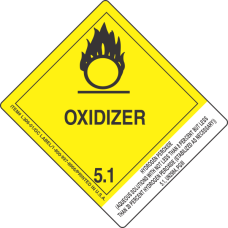 Hydrogen Peroxide (Aqueous Solutions With Not Less Than 8 Percent But Less Than 20 Percent Hydrogen Peroxide ) 5.1, UN2984, PGIII