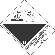 Polyamines, Liquid, Corrosive, N.O.S. (Aliphatic Amines) UN2735