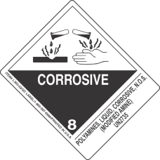 Polyamines, Liquid, Corrosive, N.O.S. (Modified Amine) UN2735