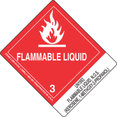UN1993 Flammable Liquid, N.O.S. (Kerosene, 1-Methoxy-2-Propanol)
