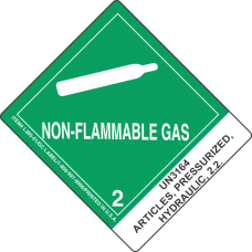 UN3164 Articles, Pressurized, Hydraulic, 2.2.