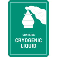 Cryogenic Liquid Labels