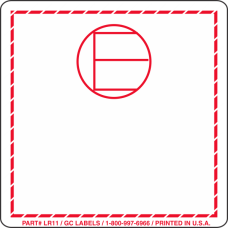 Dangerous Goods in Excepted Quantities Labels