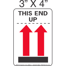 Pictorial This End Up 3in x 4in
