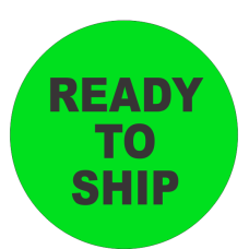 Ready To Ship Fluorescent Circle or Square Labels