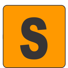 S (Small) Fluorescent Circle or Square Labels