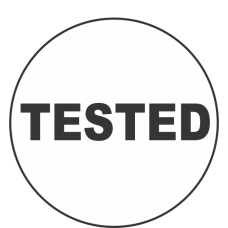 Tested Fluorescent Circle or Square Labels