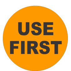 Use First Fluorescent Circle or Square Labels