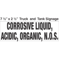 Bulk-Tank-Chemical-Label-7.5x2.5-with-1in-Lettering-CORROSIVE-LIQUID,-ACIDIC,-ORGANIC,-N.O.S.