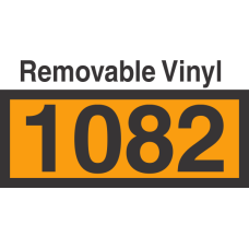 UN1082 Removable Vinyl DOT Orange Panel