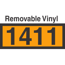 UN1411 Removable Vinyl DOT Orange Panel