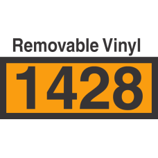 UN1428 Removable Vinyl DOT Orange Panel
