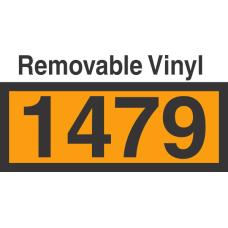 UN1479 Removable Vinyl DOT Orange Panel