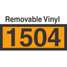 UN1504 Removable Vinyl DOT Orange Panel
