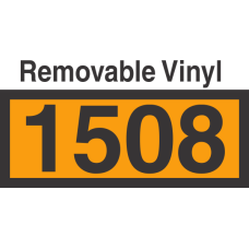 UN1508 Removable Vinyl DOT Orange Panel