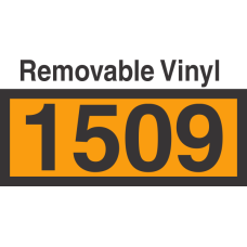 UN1509 Removable Vinyl DOT Orange Panel