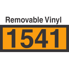 UN1541 Removable Vinyl DOT Orange Panel