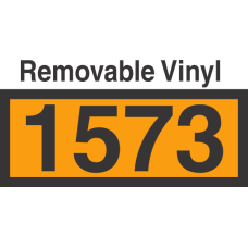 UN1573 Removable Vinyl DOT Orange Panel