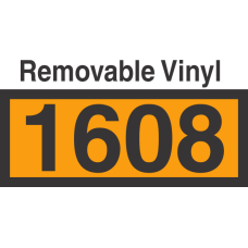 UN1608 Removable Vinyl DOT Orange Panel