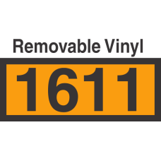 UN1611 Removable Vinyl DOT Orange Panel