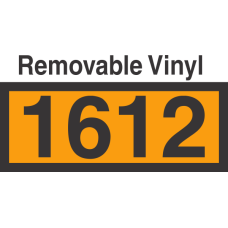 UN1612 Removable Vinyl DOT Orange Panel