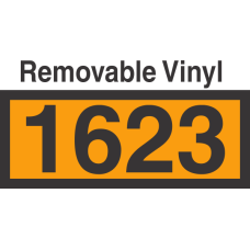 UN1623 Removable Vinyl DOT Orange Panel