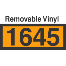 UN1645 Removable Vinyl DOT Orange Panel