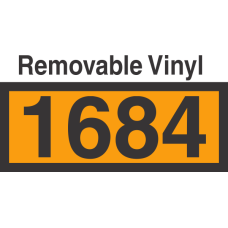 UN1684 Removable Vinyl DOT Orange Panel