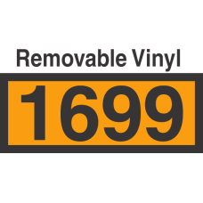 UN1699 Removable Vinyl DOT Orange Panel