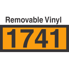 UN1741 Removable Vinyl DOT Orange Panel