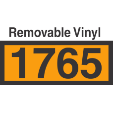 UN1765 Removable Vinyl DOT Orange Panel