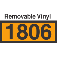 UN1806 Removable Vinyl DOT Orange Panel