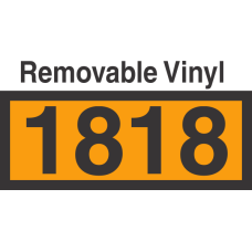 UN1818 Removable Vinyl DOT Orange Panel