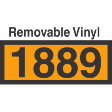 UN1889 Removable Vinyl DOT Orange Panel