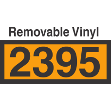 UN2395 Removable Vinyl DOT Orange Panel