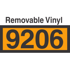 UN9206 Removable Vinyl DOT Orange Panel