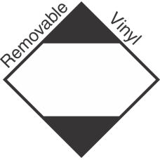 Limited Quantity Marking Without Y (Ocean, Ground, Rail) Removable Vinyl Placard