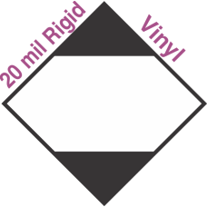 Limited Quantity Marking Without Y (Ocean, Ground, Rail) 20mil Rigid Vinyl Placard