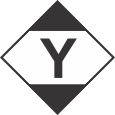 Limited Quantity Marking With Y (Ocean, Air) Laminated Tagboard Placard