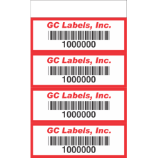 Freight Transport Pro Label Book 4.5 inch 4 Labels per Page